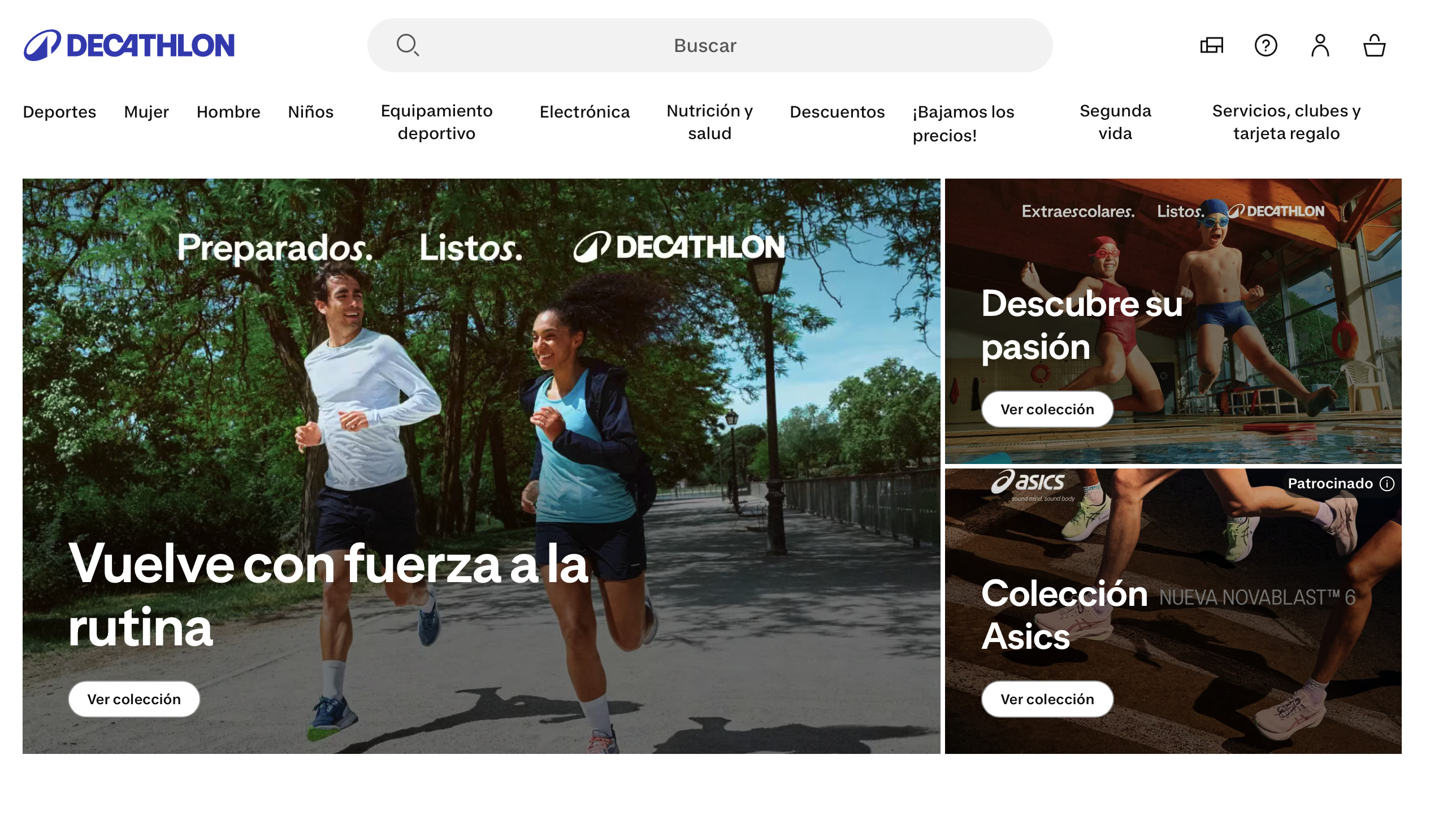 Proyecto ecommerce Decathlon